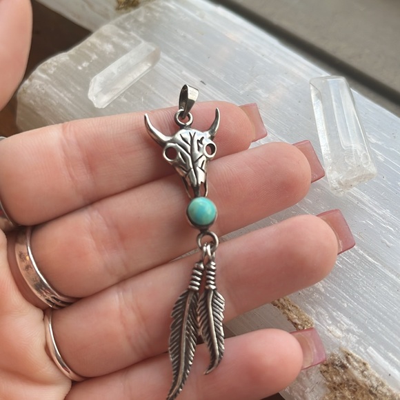 Vintage native pendant - Picture 3 of 3